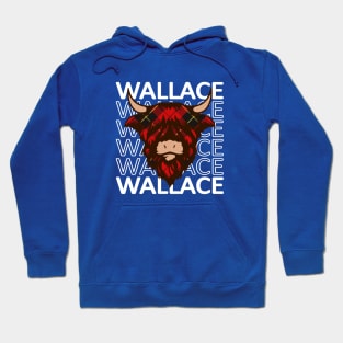 Clan Wallace - Hairy Coo Hoodie